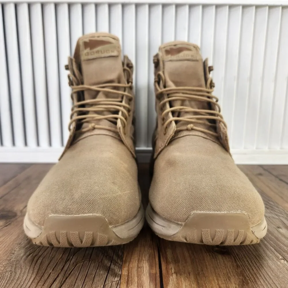 GoRuck Jedburgh Mens Size 11 Brown Tactical Rucking Combat Utility Canvas Boots